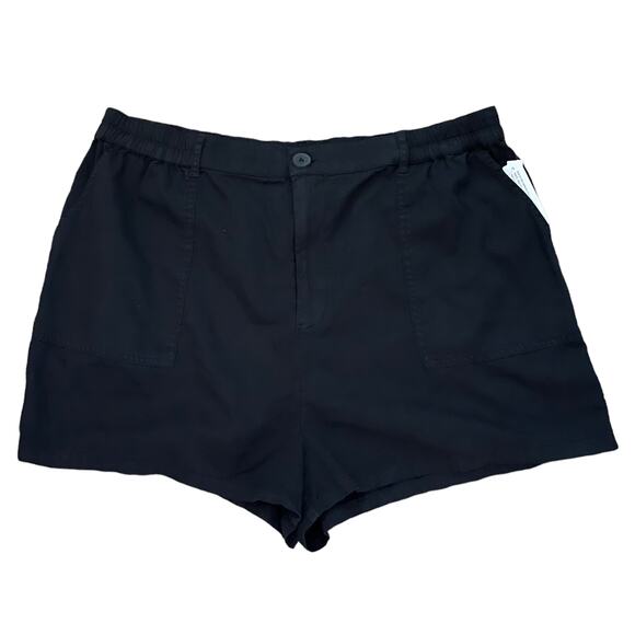 BP Plus Size $39 Black Shorts Size 1X - Picture 1 of 2